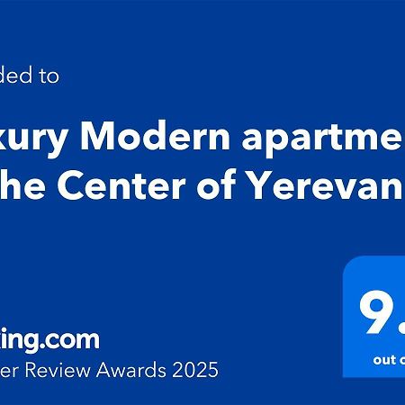 Luxury Modern Apartment In The Center Of Jerevan Eksteriør bilde